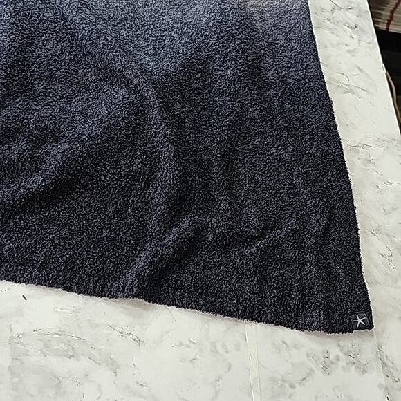 Barefoot Dreams Cozy Chic Lite Knit Women Sz S/M Ombre Asymmetrical Hem Cardigan - Picture 5 of 11